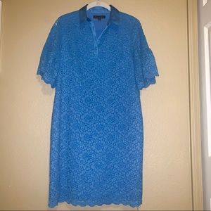 Blue Banana Republic Lace Dress